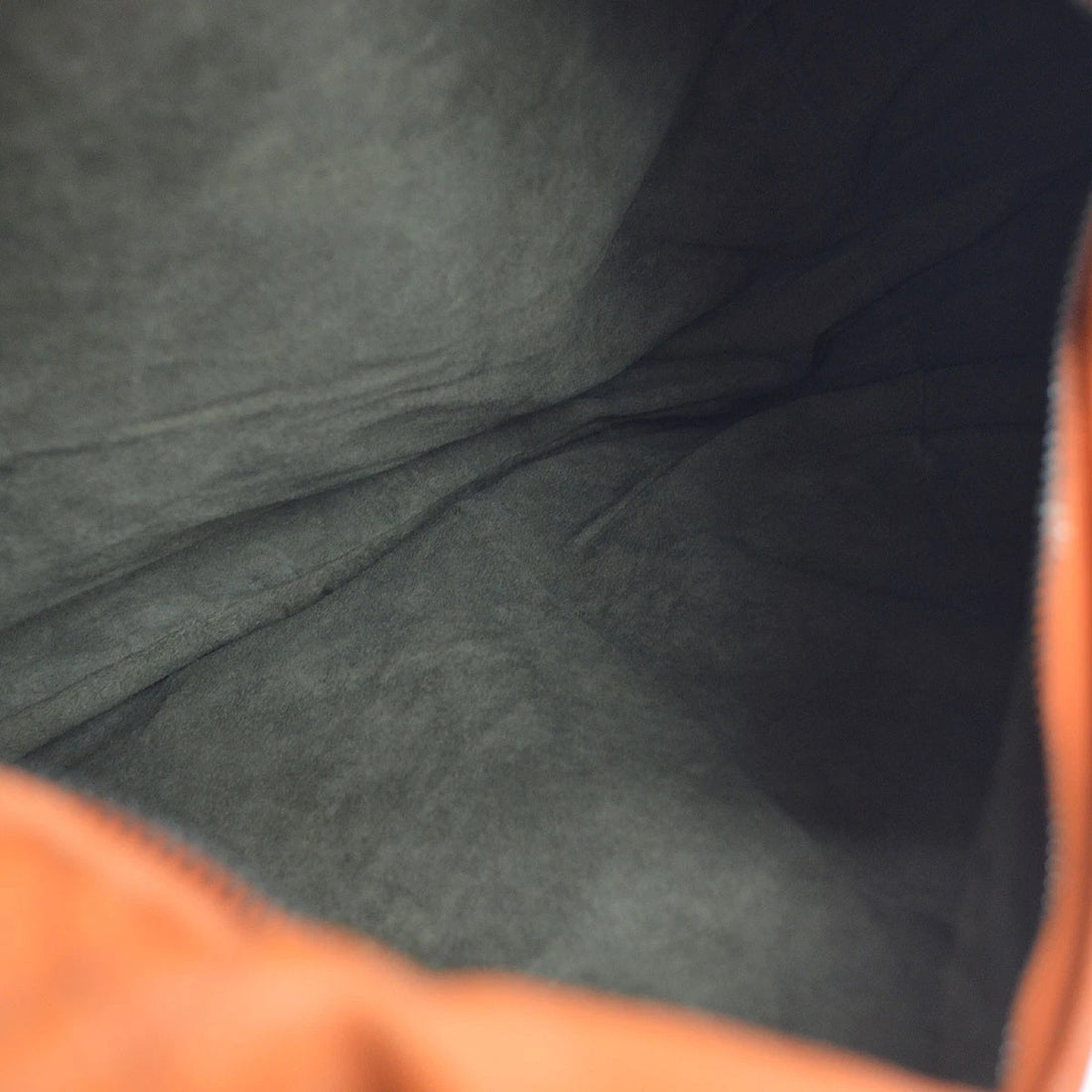 Borsa Bottega Veneta Intrecciato Hobo Handbag Vintage in Pelle Arancione