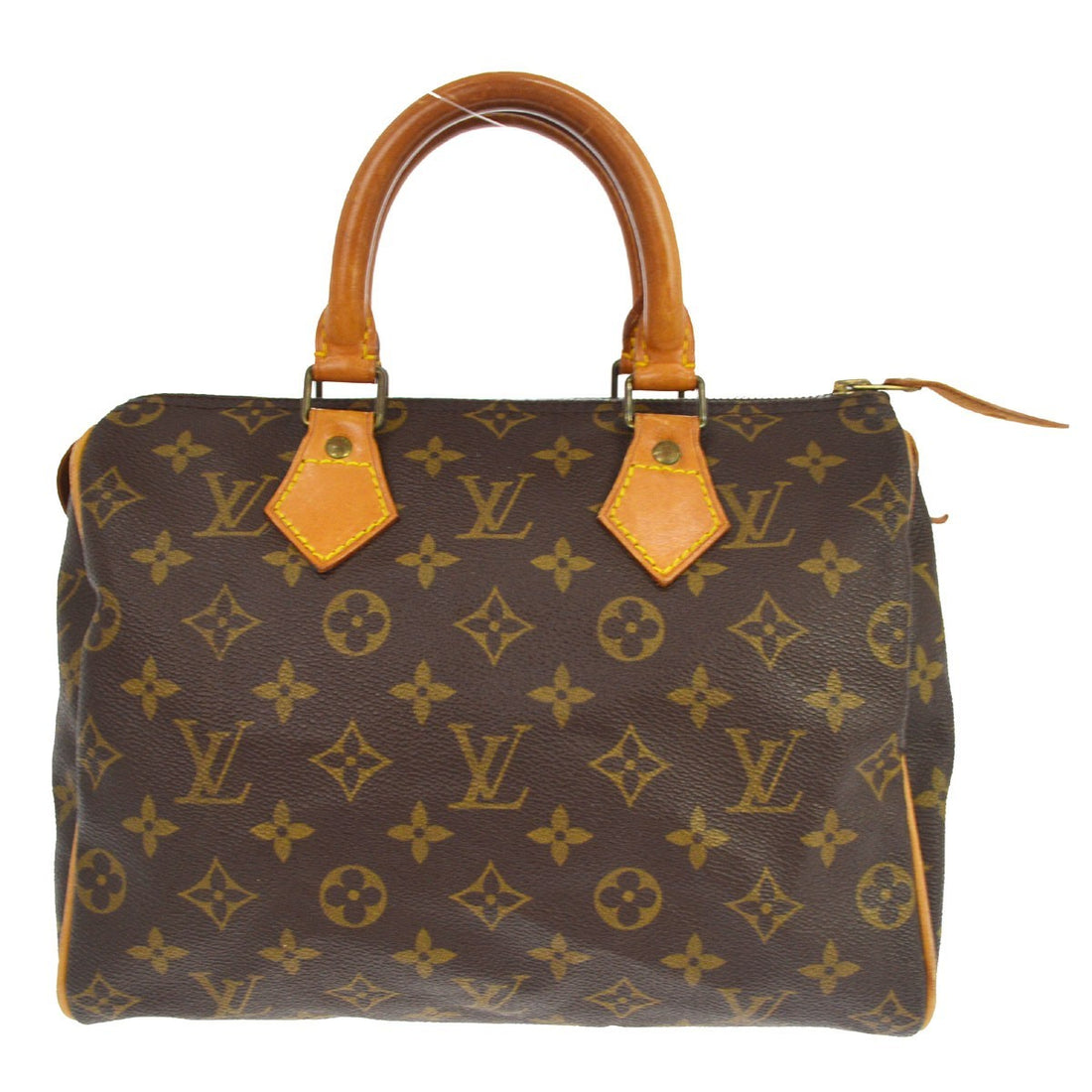 Borsa Louis Vuitton Speedy 25 Vintage in Pelle e Tela Monogram Marrone