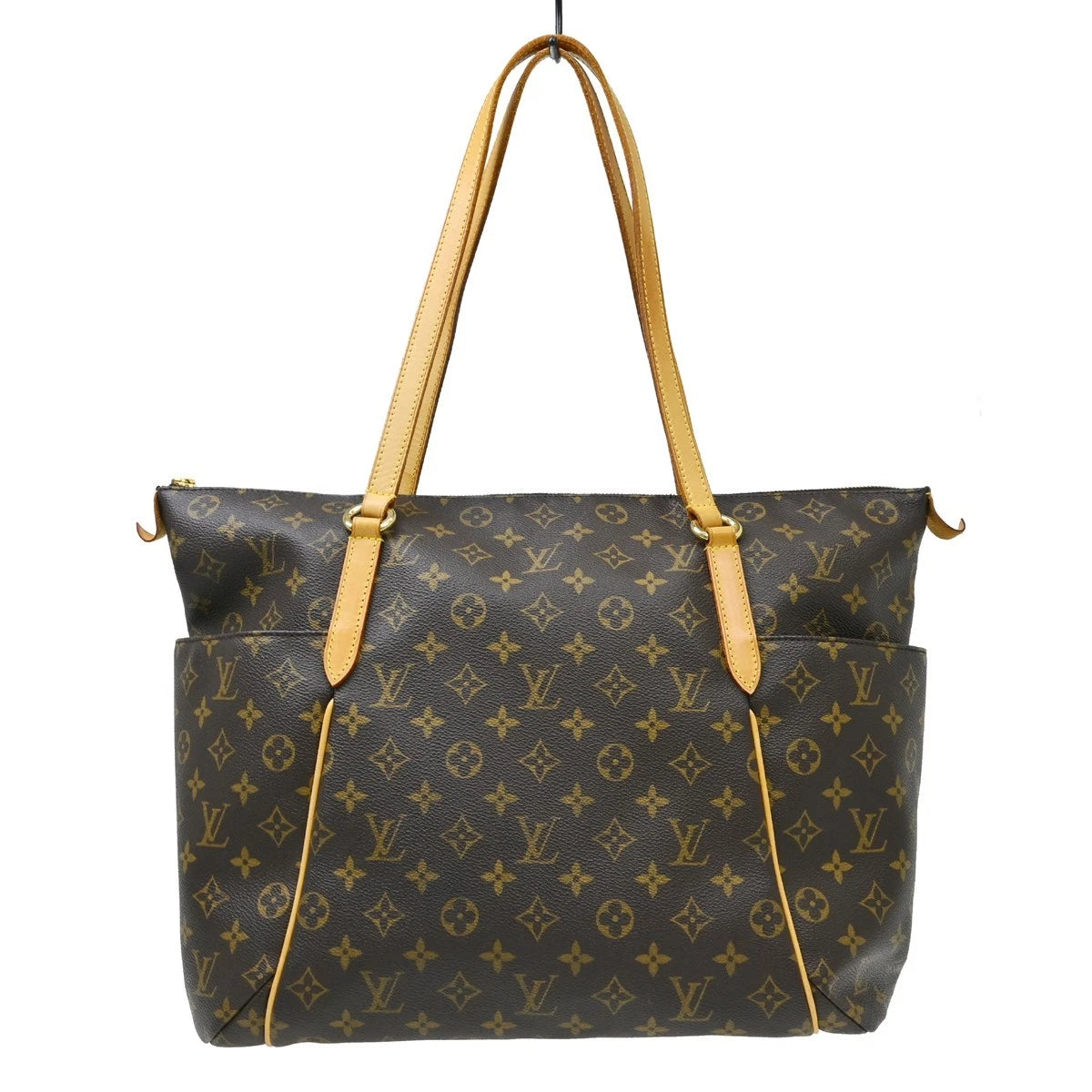 Borsa Louis Vuitton Monogram Totally MM Shoulder Bag Vintage in Monogram Canvas, Leather Marrone