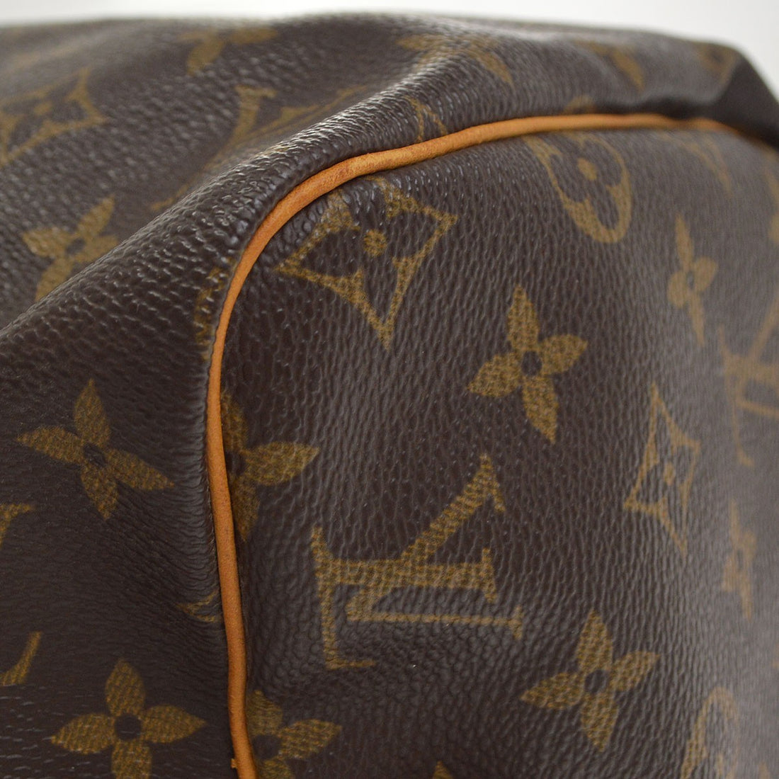 Borsa Louis Vuitton Speedy 30 Handbag Monogram Canvas Vintage in Monogram Canvas Marrone