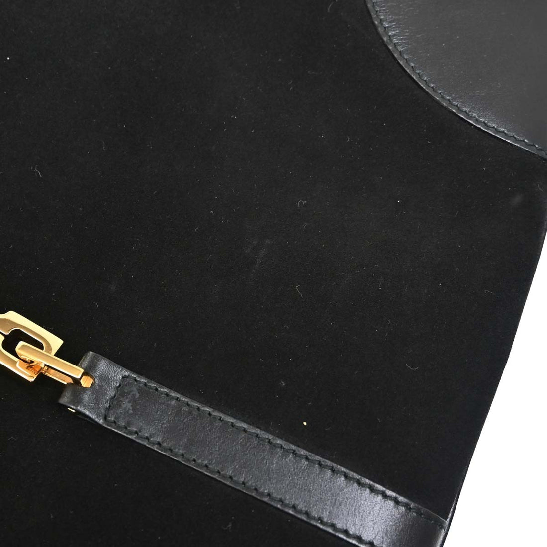Borsa Gucci Bamboo Hobo Vintage in Camoscio Nero