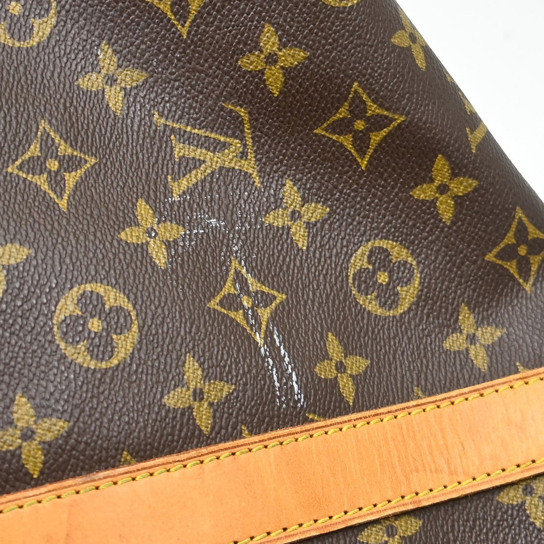 Borsa Louis Vuitton Keepall 60 Vintage da Viaggio in Tela Monogram
