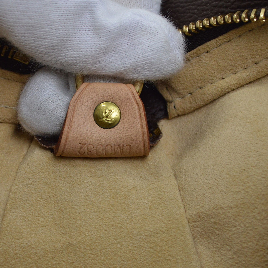 Borsa Louis Vuitton Looping GM Shoulder Bag Monogram Vintage in Monogram Canvas Marrone