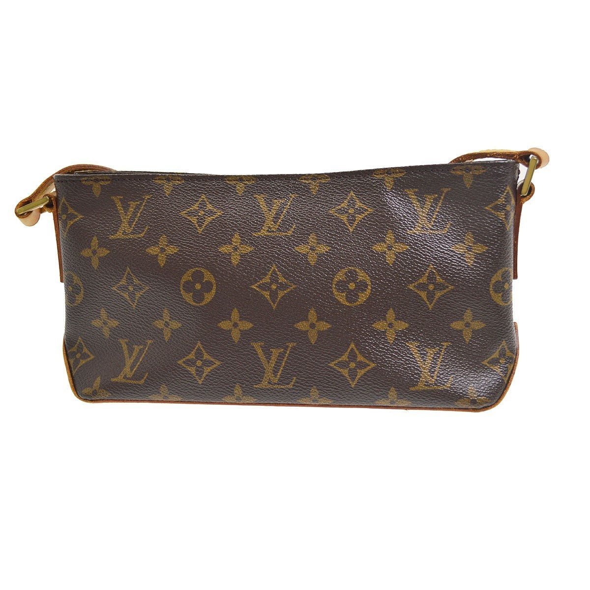 Borsa Louis Vuitton Trotteur Vintage in Tela Monogram Marrone