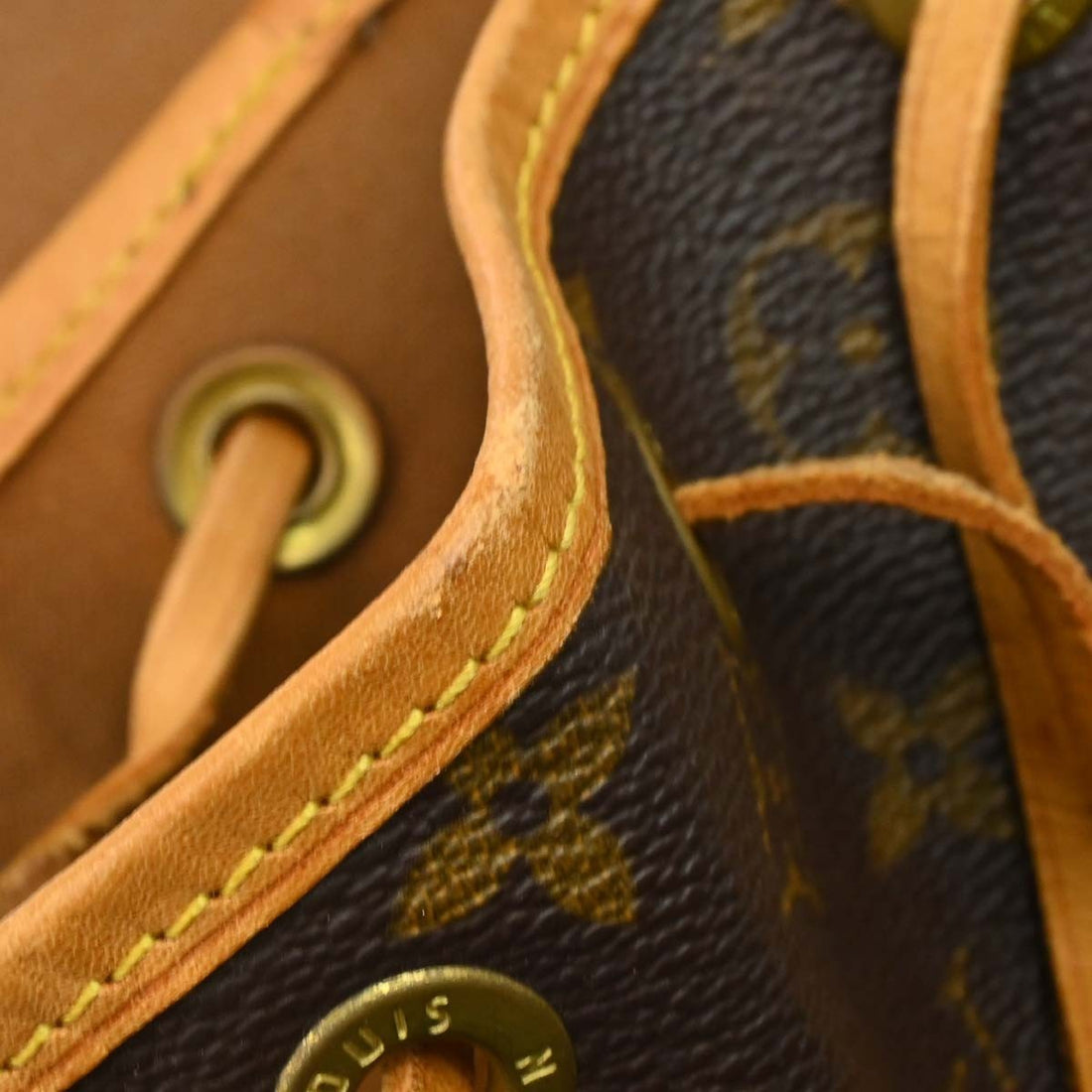 Zaino Louis Vuitton Mini Montsouris Vintage in Tela Monogram
