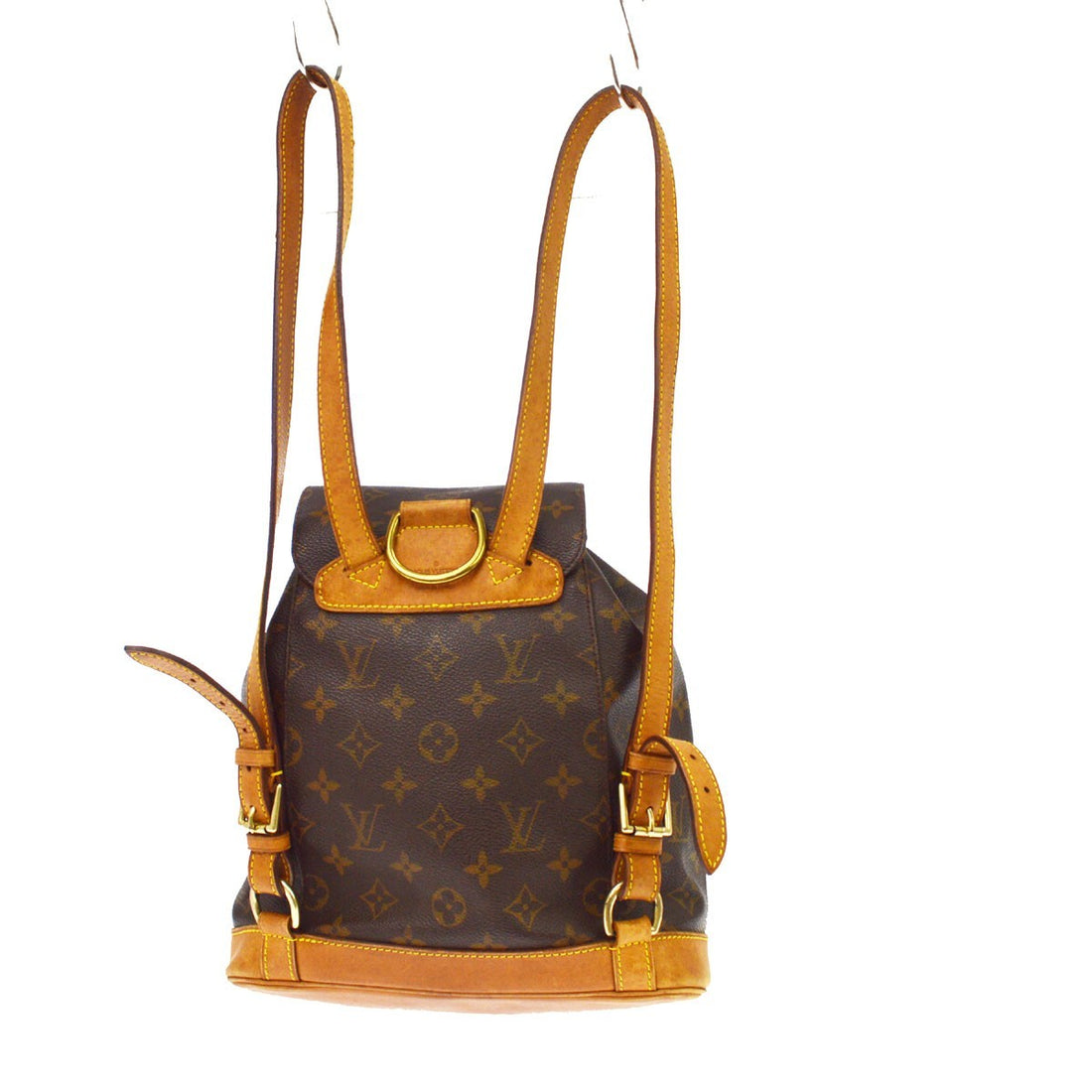 Zaino Louis Vuitton Montsouris MM Vintage in Tela Monogram