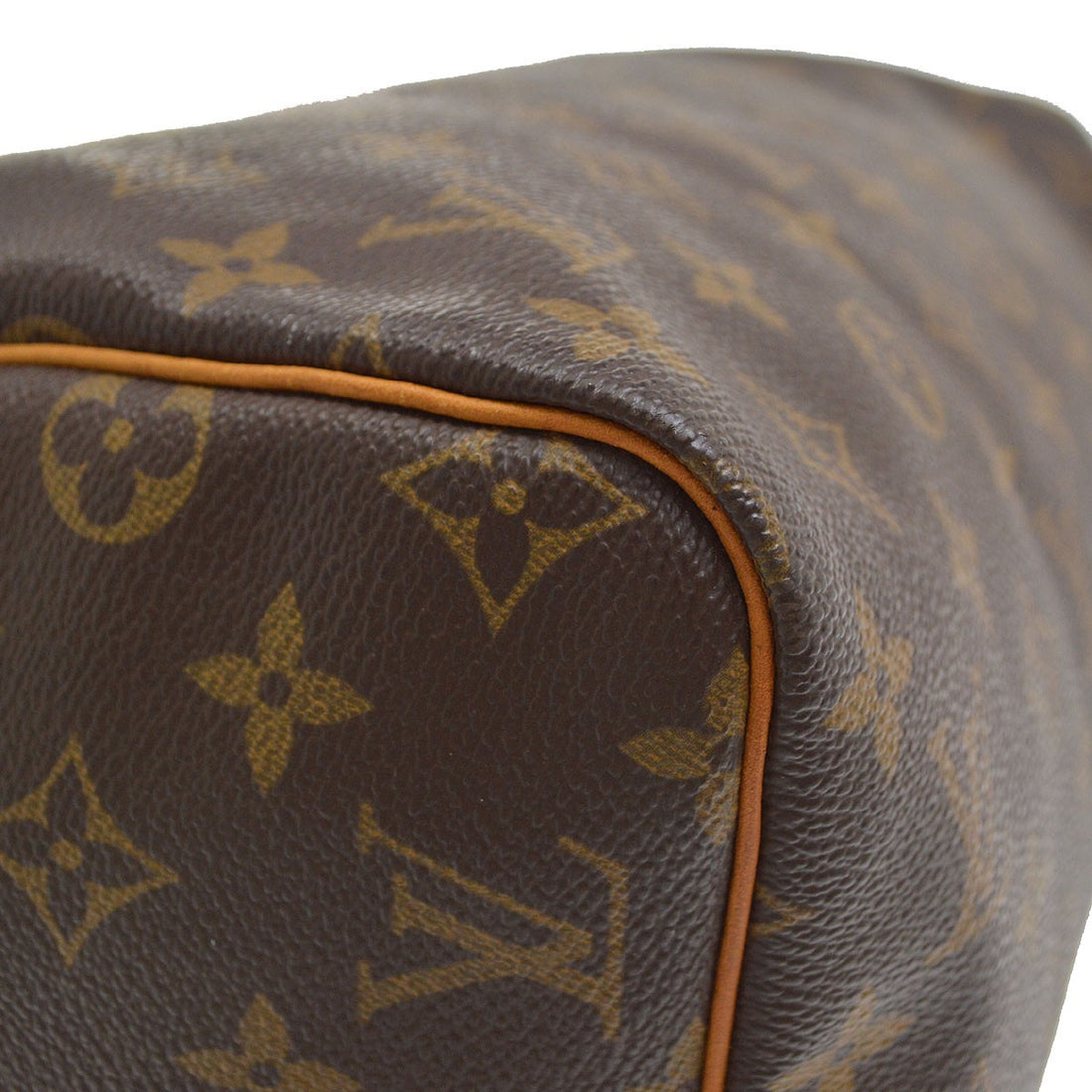 Borsa Louis Vuitton Speedy 30 Handbag Monogram Canvas Vintage in Monogram Canvas Marrone