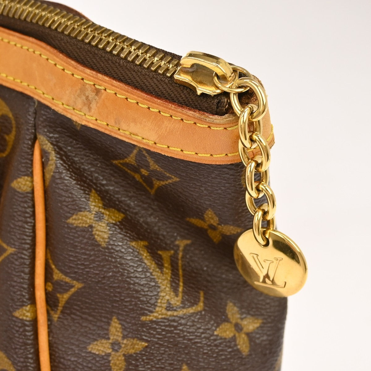Louis Vuitton Monogram Tivoli PM Handbag Vintage