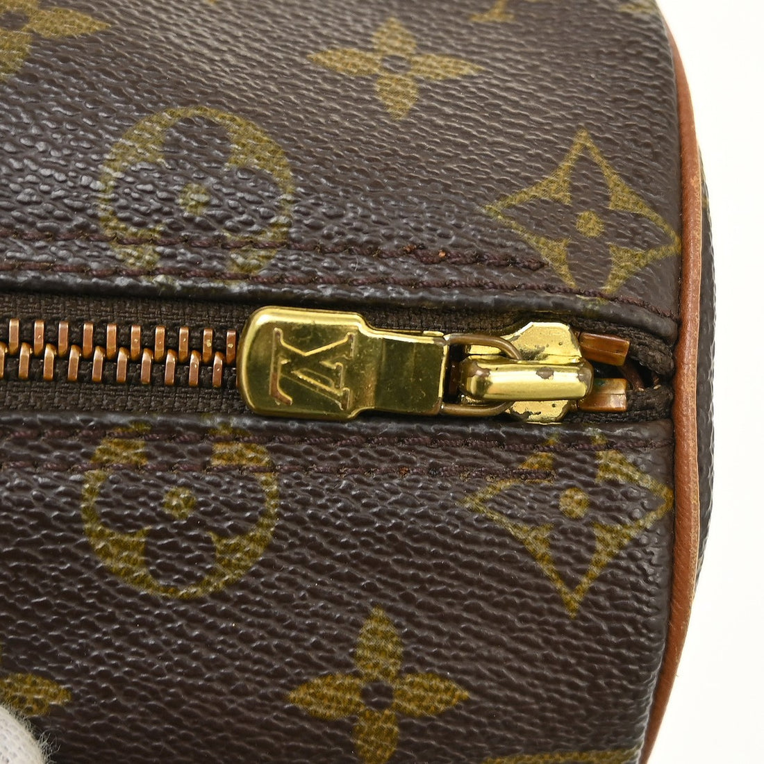 Borsa Louis Vuitton Papillon 26 Handbag Monogram Vintage in Monogram Canvas Marrone