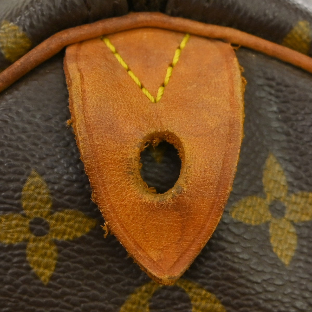 Borsa Louis Vuitton Speedy 35 Vintage in Tela Monogram Marrone
