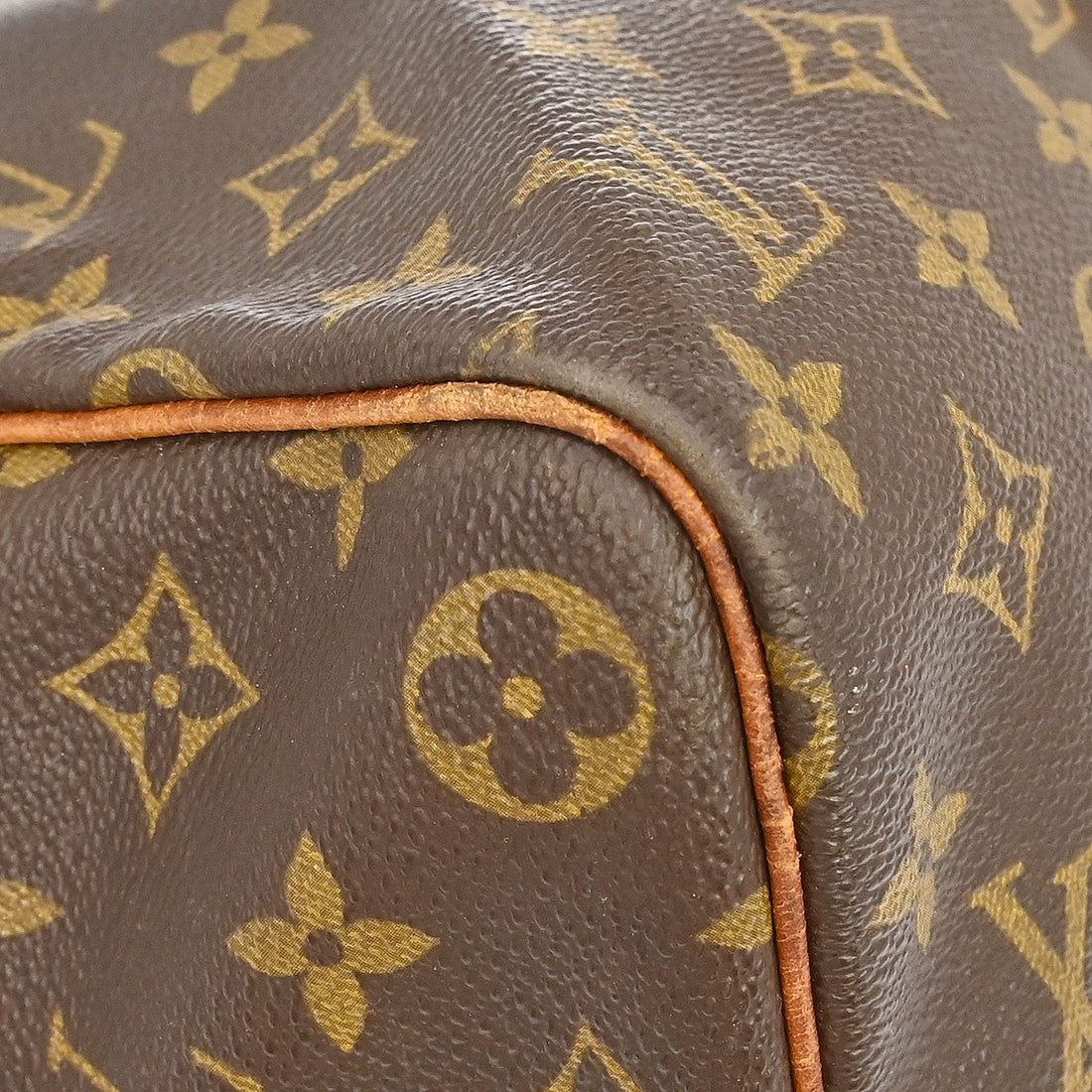 Borsa Louis Vuitton Keepall Bandoulière 45 Vintage in Tela Monogram