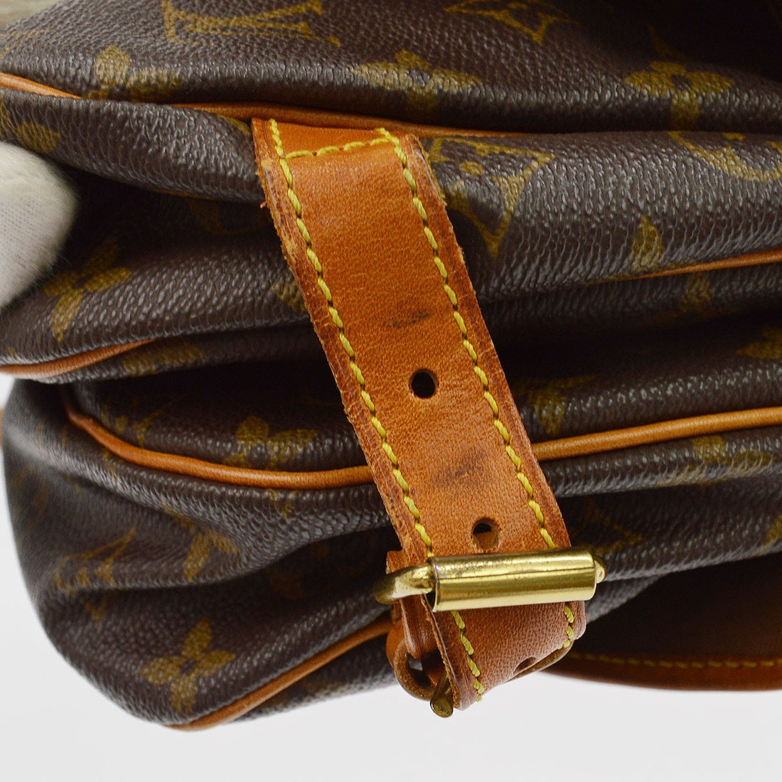 Borsa Louis Vuitton Saumur 30 Vintage in Tela Monogram