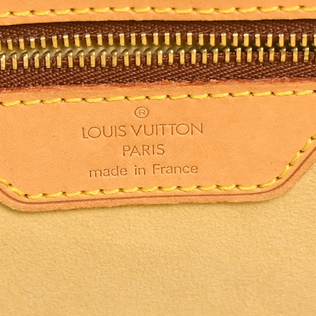 Borsa Louis Vuitton Cité GM Vintage a Spalla in Tela Monogram