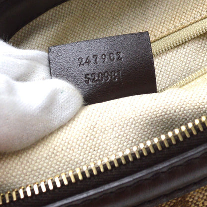Gucci Beige Canvas Sukey GG Tote Bag