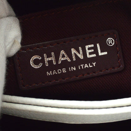 Chanel White Calfskin 2way Handbag