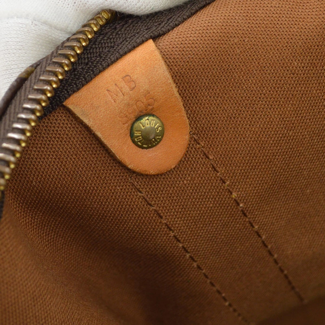 Louis Vuitton Keepall 50 Vintage Travel Bag in Monogram Canvas