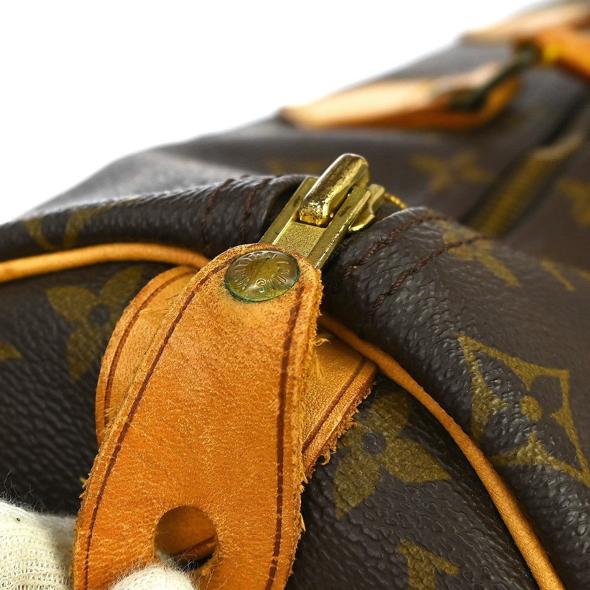 Louis Vuitton Monogram Speedy 40 Duffle Handbag Grande