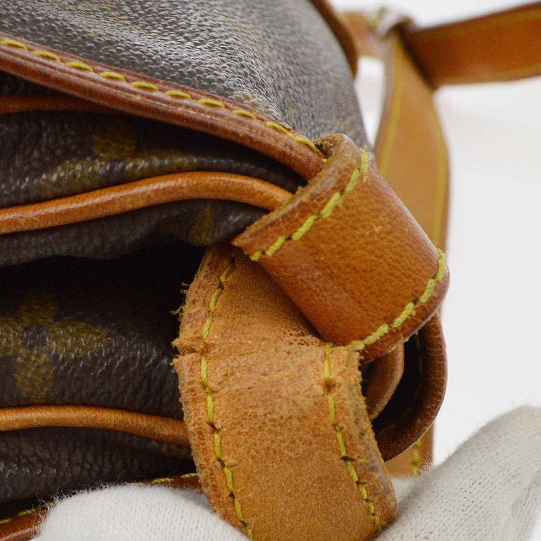 Borsa Louis Vuitton Saumur 30 Vintage in Tela Monogram