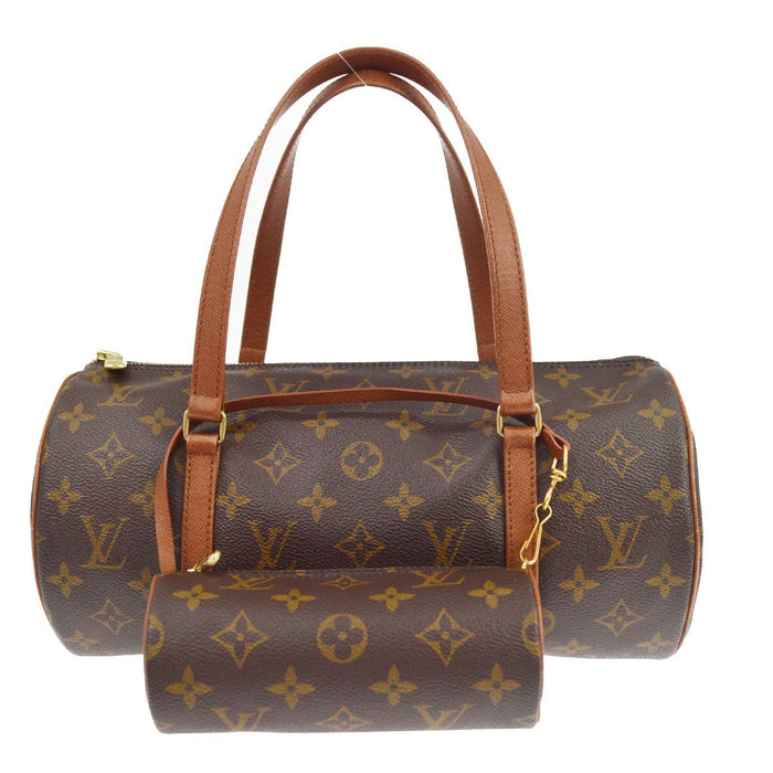 Borsa Louis Vuitton Papillon 30 Vintage in Tela Monogram e Pelle Marrone — Rif. VI467