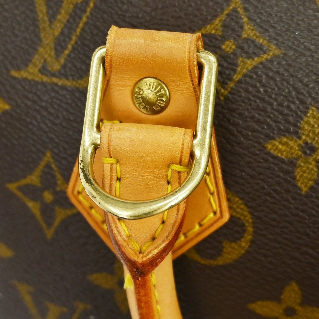 Borsa Louis Vuitton Alma Handbag Vintage in Monogram Canvas Marrone