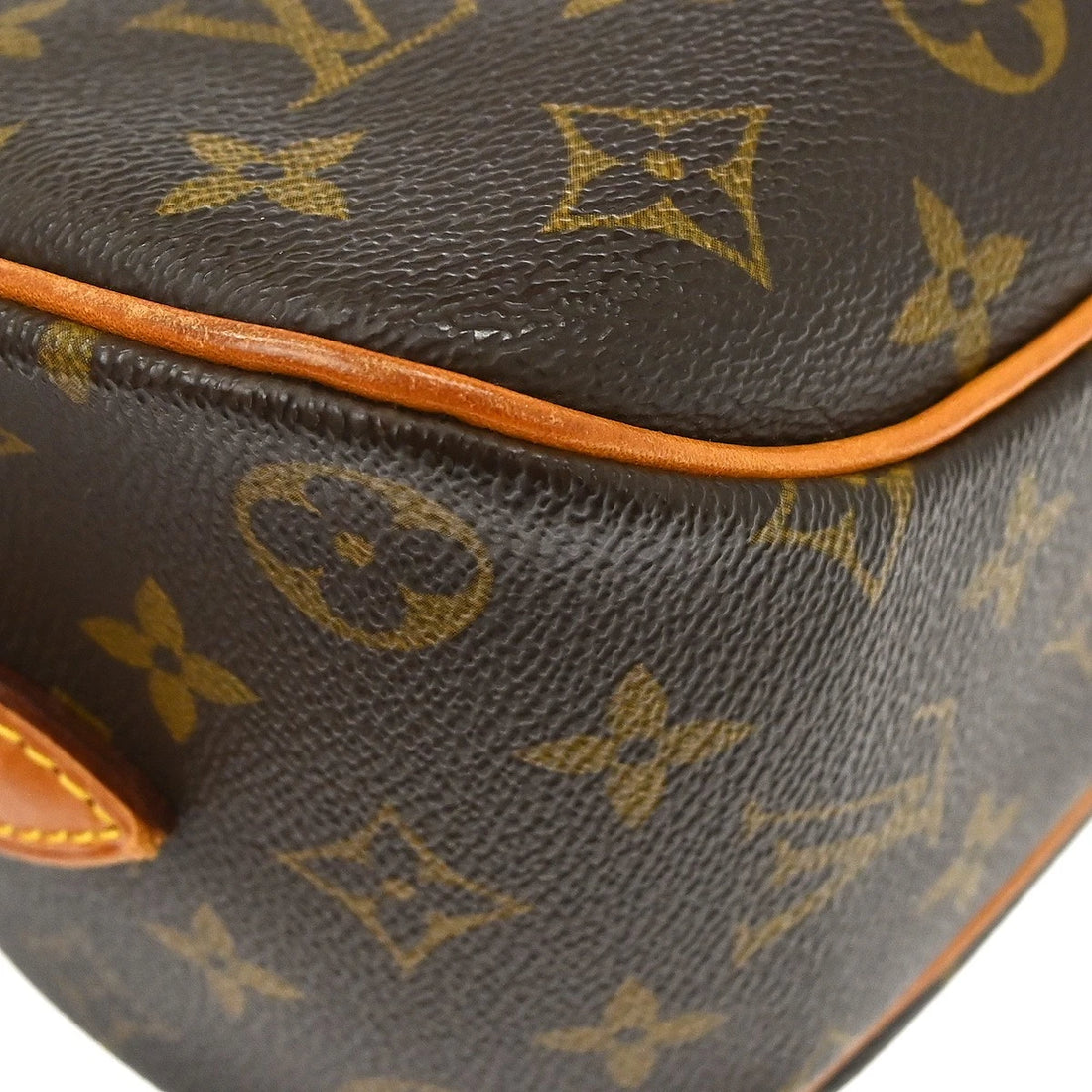 Borsa Louis Vuitton Monogram Blois Crossbody Bag Vintage in Monogram Canvas, Leather Marrone
