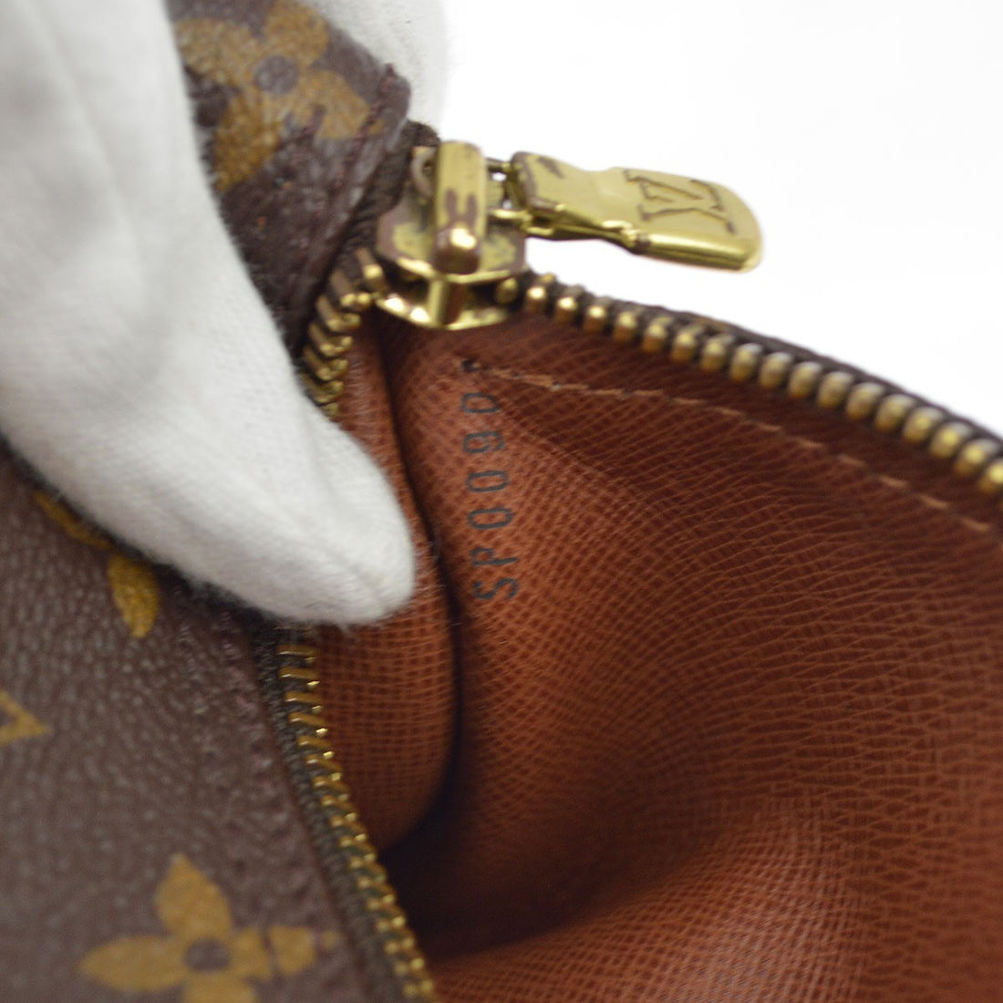 Borsa Louis Vuitton Papillon 30 Handbag Monogram Vintage in Monogram Canvas Marrone