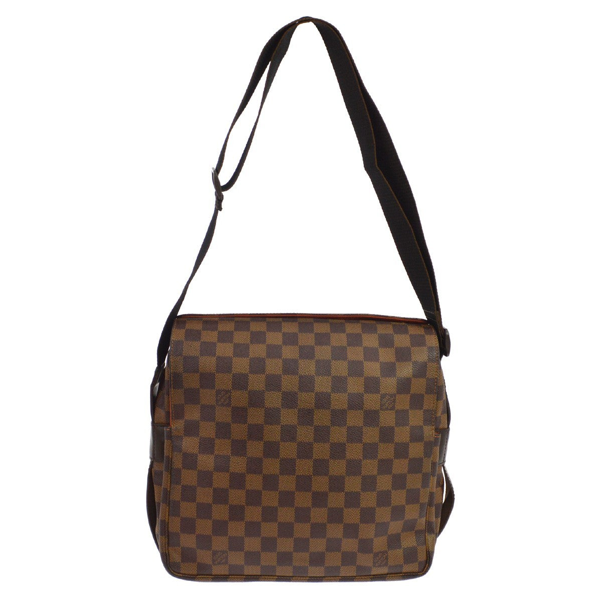 Borsa Louis Vuitton Naviglio Vintage a Tracolla in Tela Damier