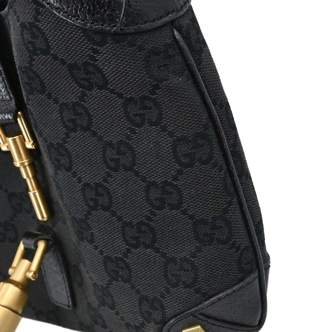 Borsa Gucci GG Jackie Vintage in Tela Nera