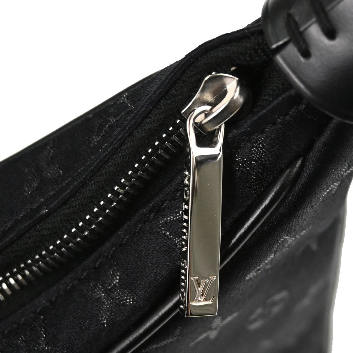 Borsa Louis Vuitton Little Boulogne Vintage in Raso Monogram Nera