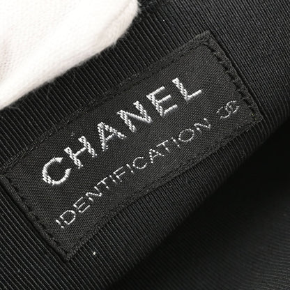 Chanel Gray Suede Patchwork Reissue Mademoiselle Lock Handbag Vintage