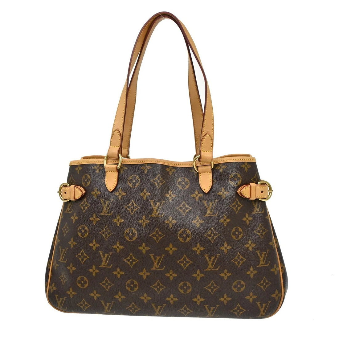 Borsa Louis Vuitton Batignolles Horizontal Tote Bag Vintage in Monogram Canvas, Leather Marrone