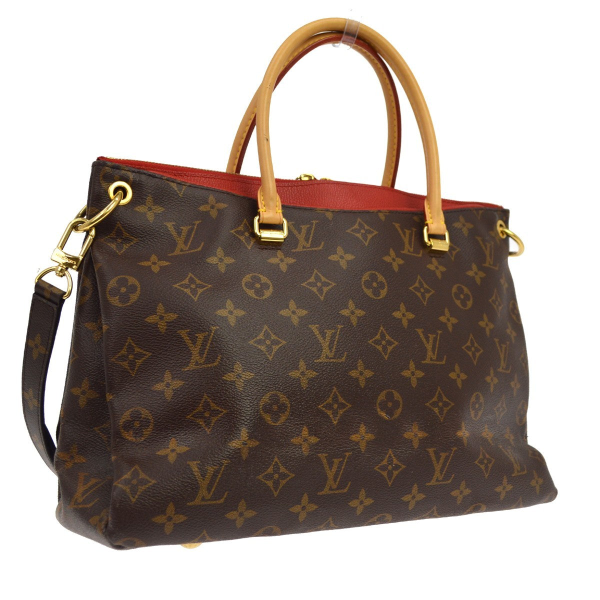 Louis Vuitton Pallas MM Monogram Handbag