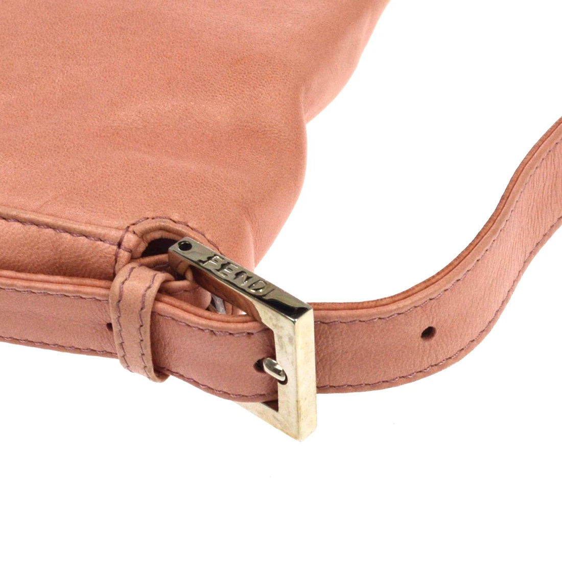 Borsa Fendi Baguette Handbag Vintage in Pelle Rosa
