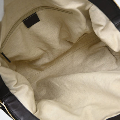 Gucci Beige Canvas GG Tote 2way Handbag Vintage
