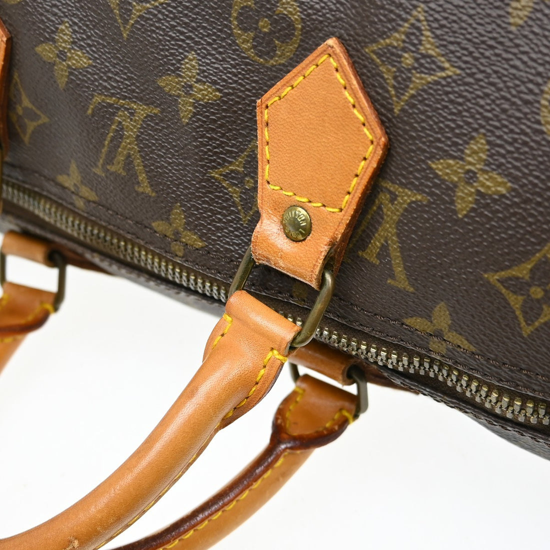 Borsa Louis Vuitton Speedy 40 Vintage in Tela Monogram e Pelle Marrone — Rif. VI460
