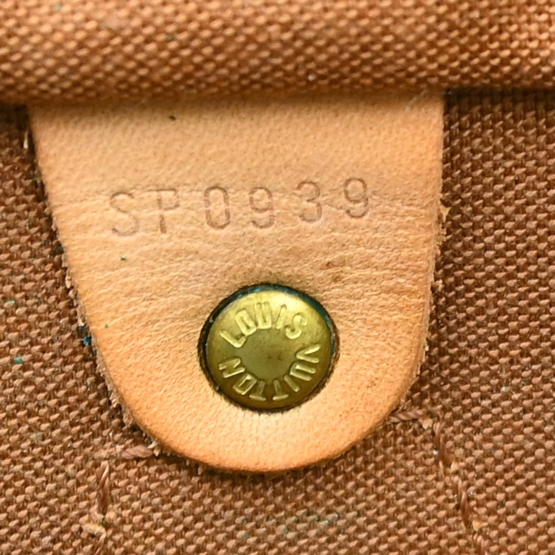 Borsa Louis Vuitton Speedy 30 Vintage in Tela Monogram Marrone — Rif. VI455