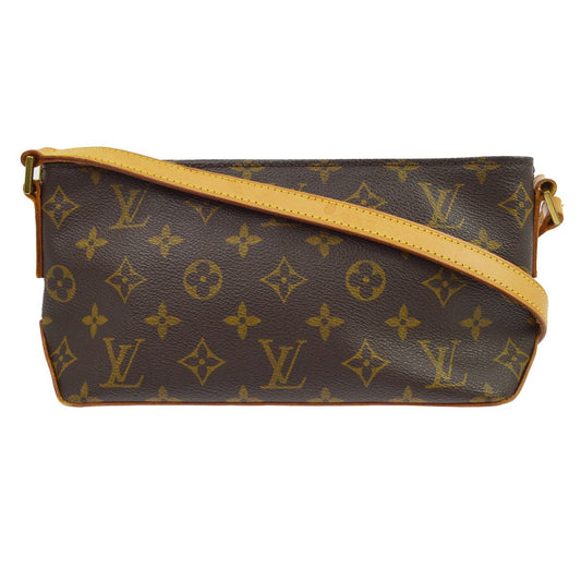 Borsa Louis Vuitton Trotteur Vintage a Tracolla in Tela Monogram