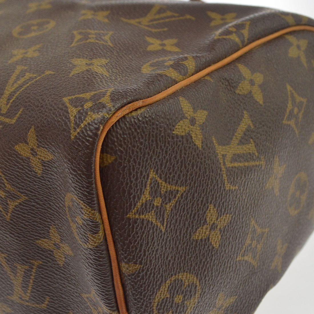 Borsa Louis Vuitton Speedy 25 Vintage in Pelle e Tela Monogram Marrone