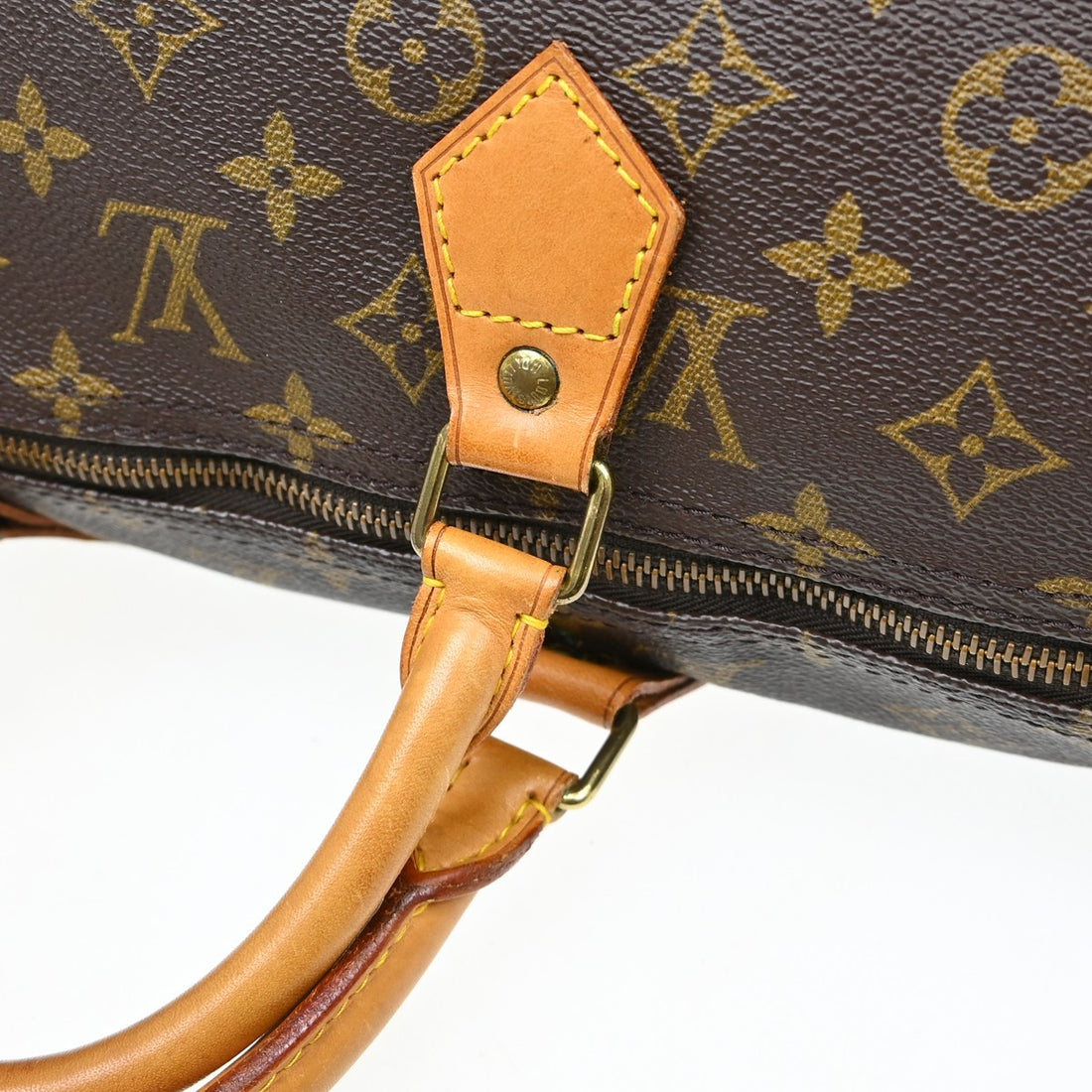 Borsa Louis Vuitton Speedy 40 Vintage in Tela Monogram e Pelle Marrone — Rif. VI462