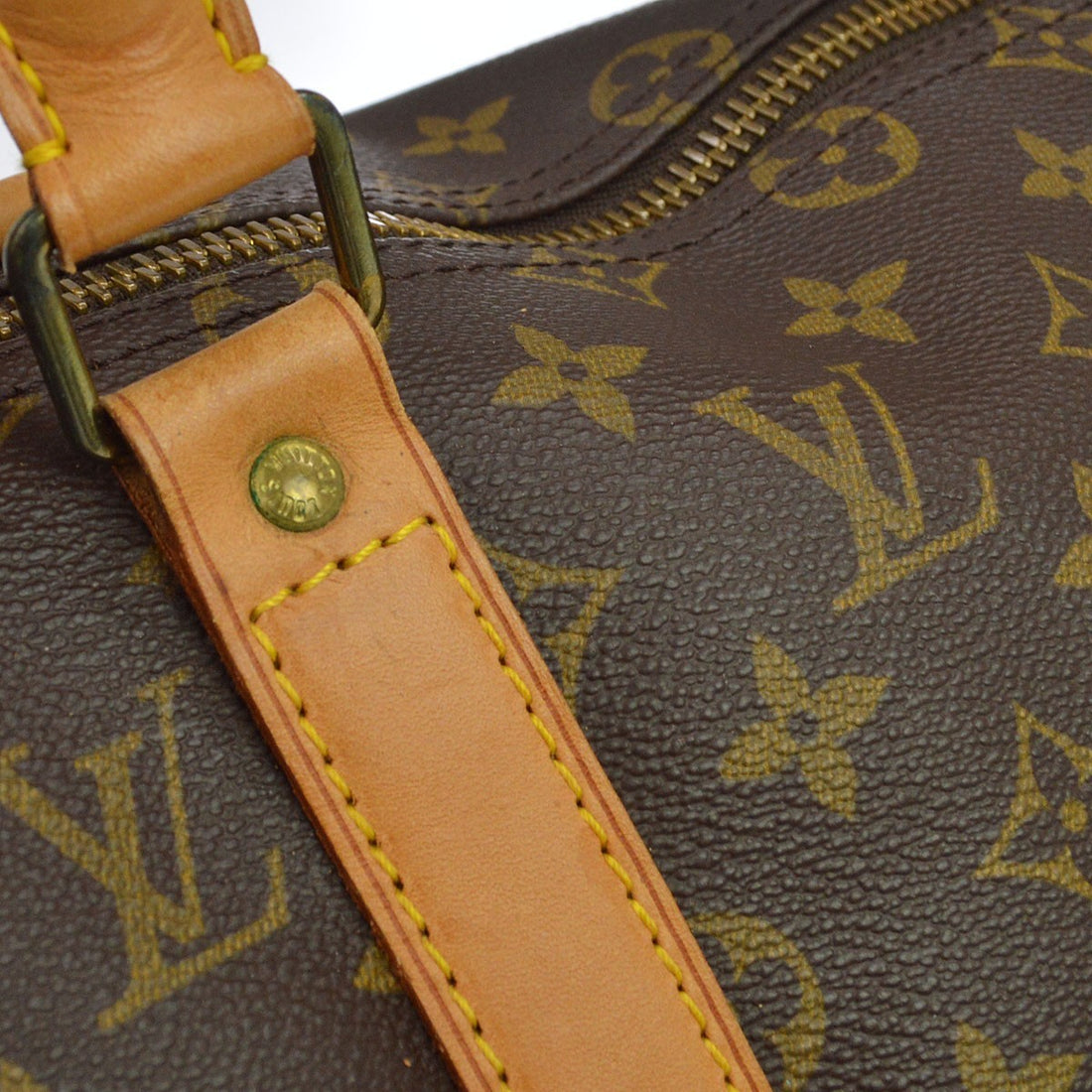 Louis Vuitton Keepall 50 Travel Handbag Monogram Vintage