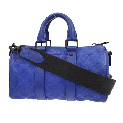 Louis Vuitton Blue Keepall Bandouliere 25 Duffle Bag