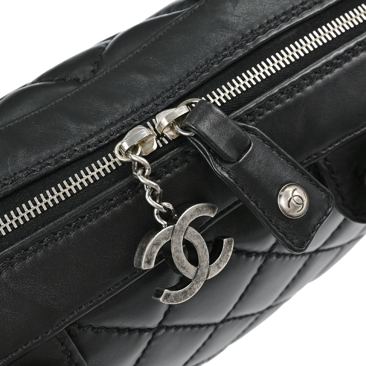 Borsa Chanel Wild Stitch Vintage in Pelle di Vitello Nera