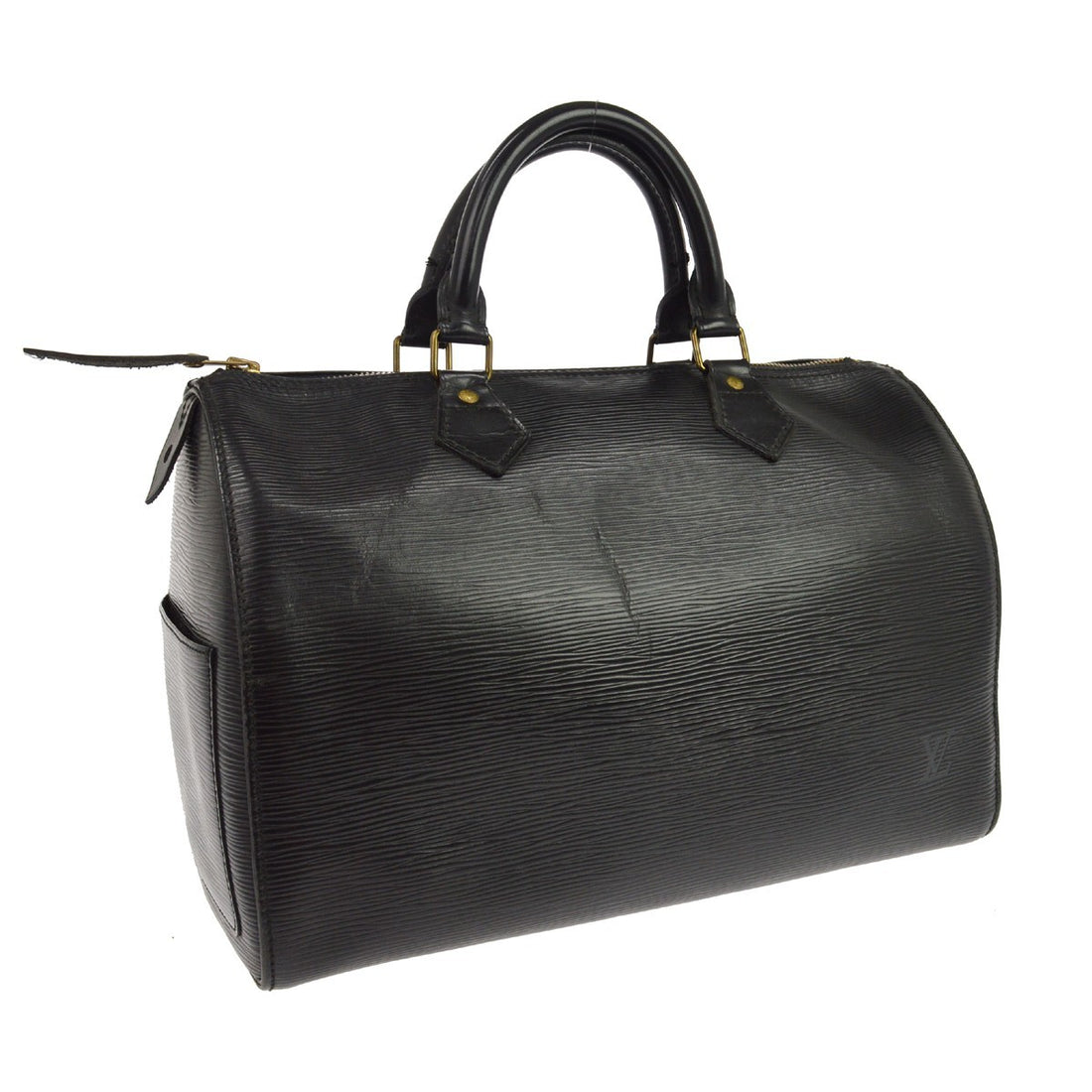 Borsa Louis Vuitton Speedy 30 Epi Vintage in Pelle Nera