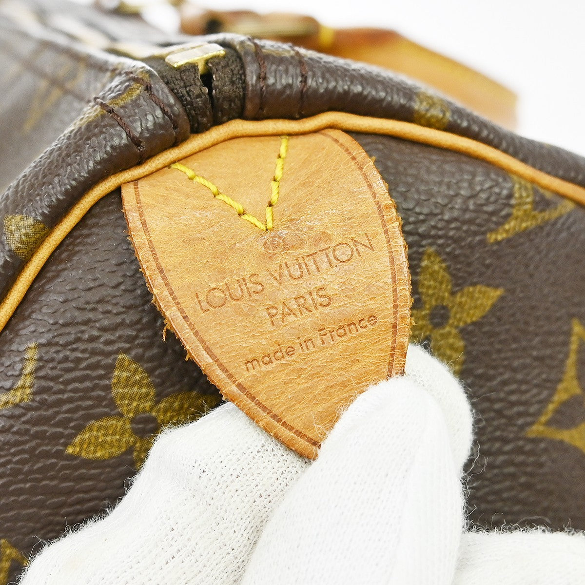 Louis Vuitton Speedy 35 Handbag Purse Monogram Classica