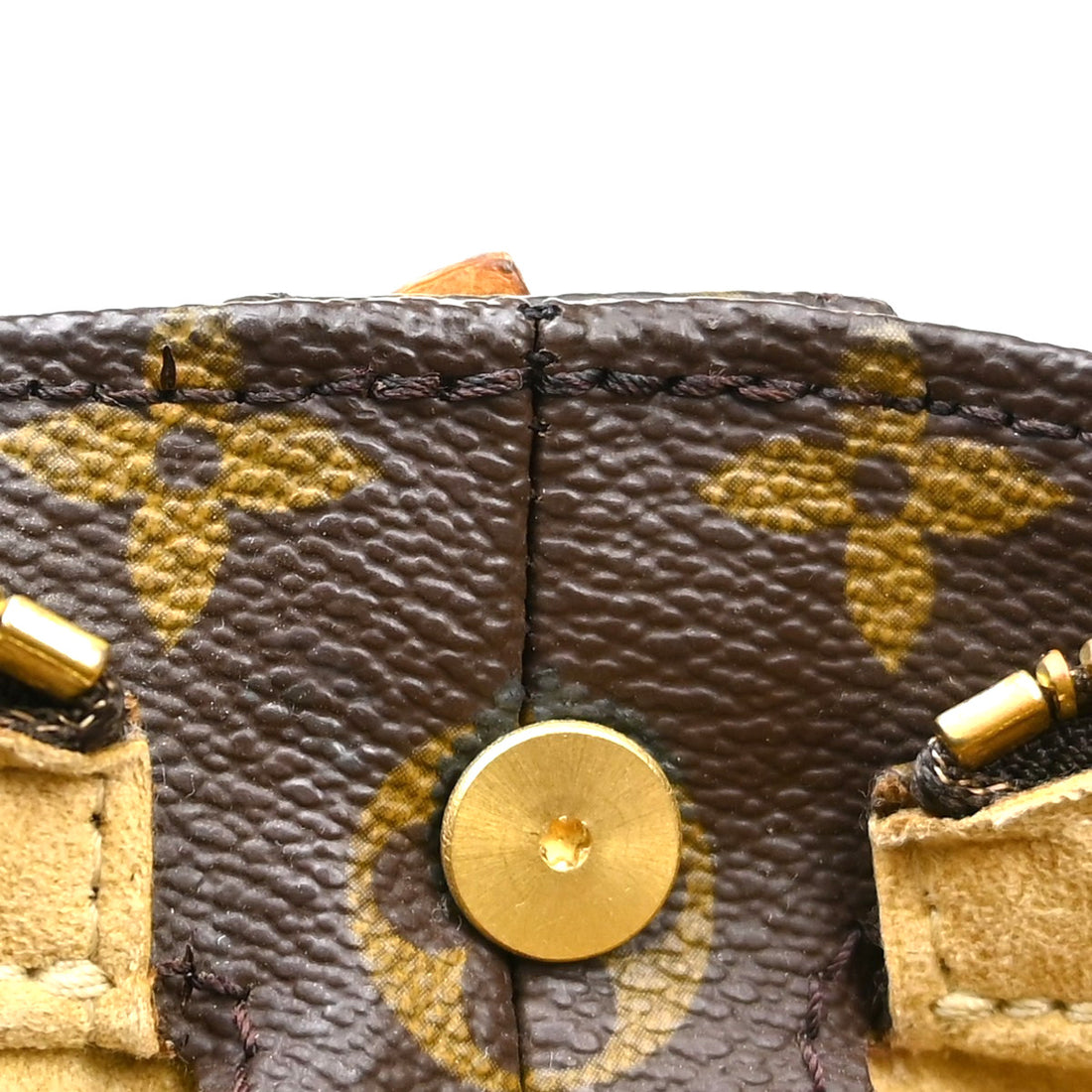 Borsa Louis Vuitton Looping GM Vintage in Pelle Marrone