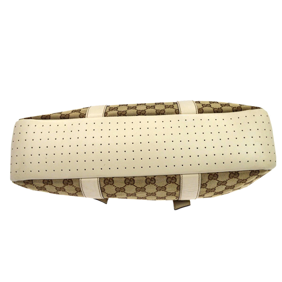 Borsa Gucci GG Tote Vintage in Tela Beige
