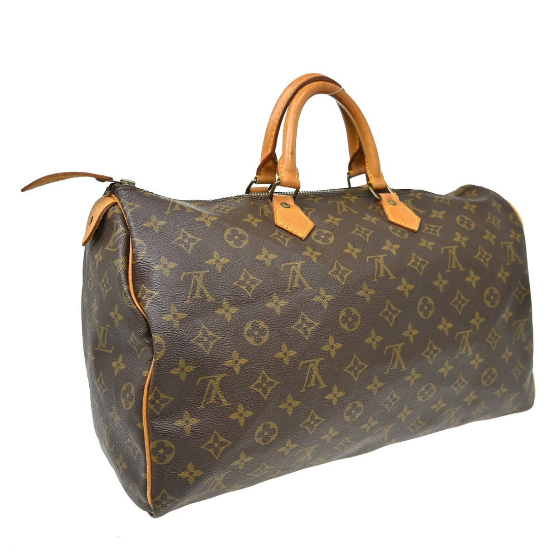 Borsa Louis Vuitton Speedy 40 Vintage in Tela Monogram e Pelle Marrone — Rif. VI460