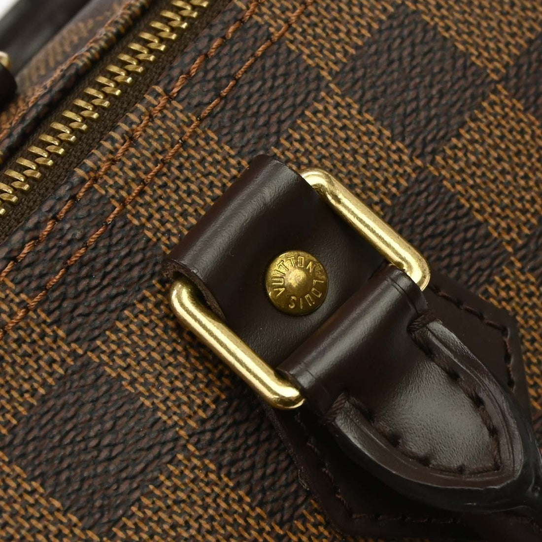 Louis Vuitton Damier Ebene Speedy 25 Handbag Vintage