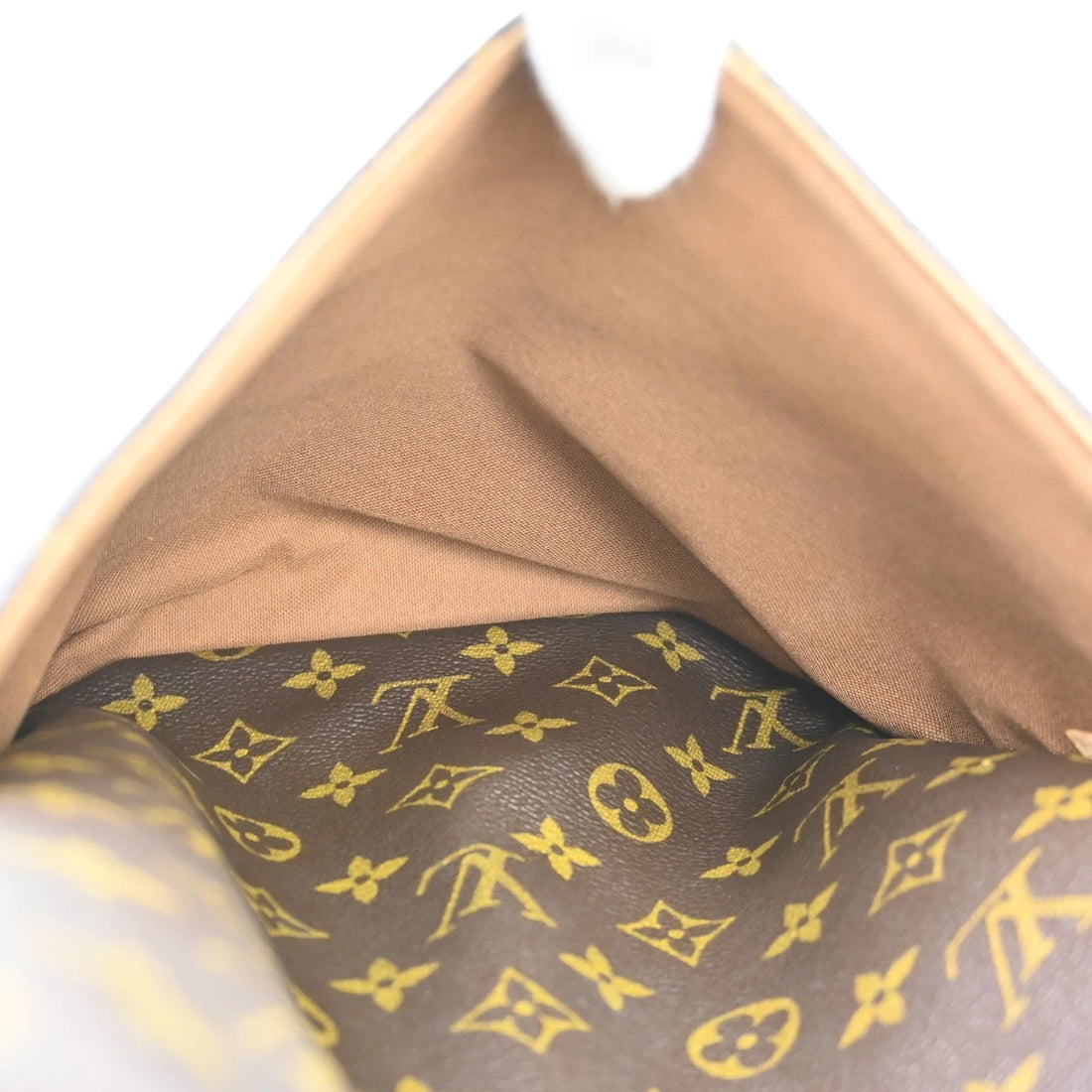 Borsa Louis Vuitton Monogram Totally MM Shoulder Bag Vintage in Monogram Canvas, Leather Marrone