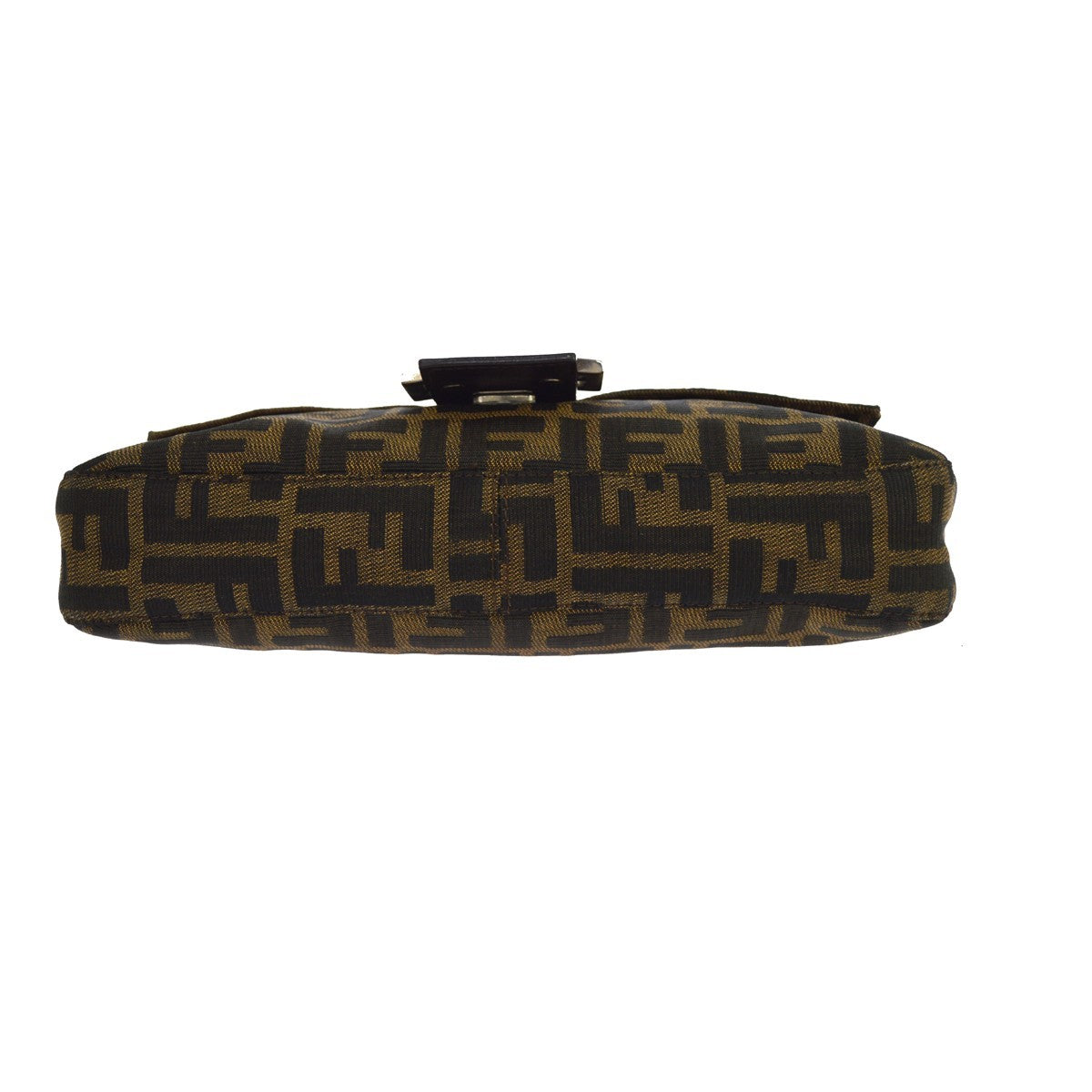 Fendi Brown Zucca Baguette Handbag